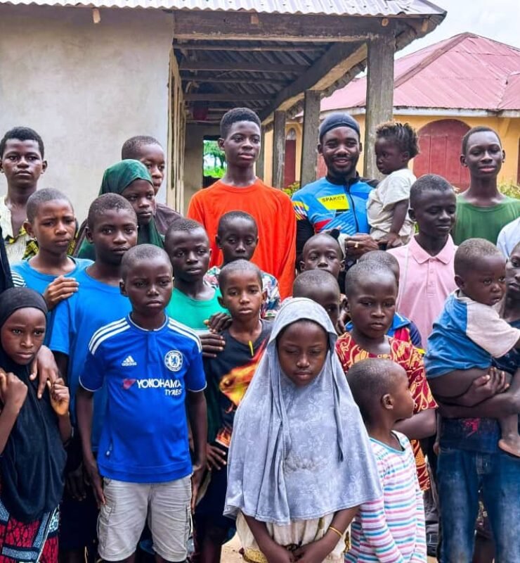 Emmiwuks empowering children through awareness campaigns conducted during his charity ride